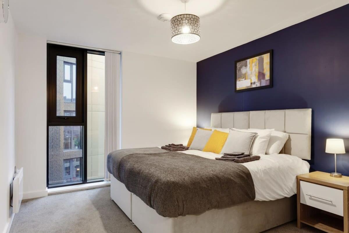 Stunning Modern 1Br Flat In Central Birmingham Dış mekan fotoğraf