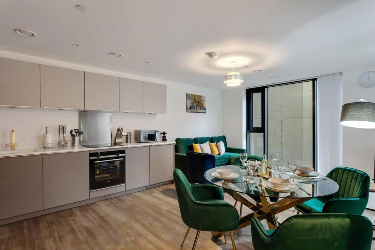 Stunning Modern 1Br Flat In Central Birmingham Dış mekan fotoğraf